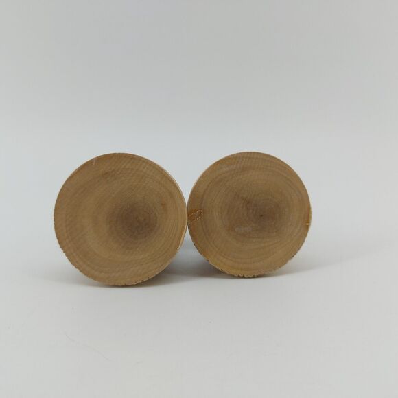 Olive wood Holy Land Carved Bell Nativity Bethlehem Israel Christmas Set of 2 - Picture 6 of 10